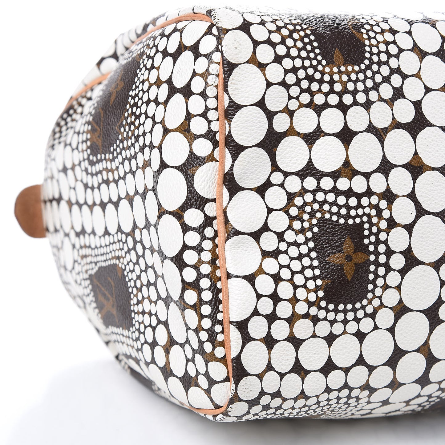 Monogram Kusama Town Speedy 30 White