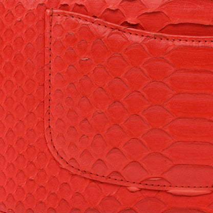 Chanel Snakeskin Mini Rectangular Flap Red 11 of 11