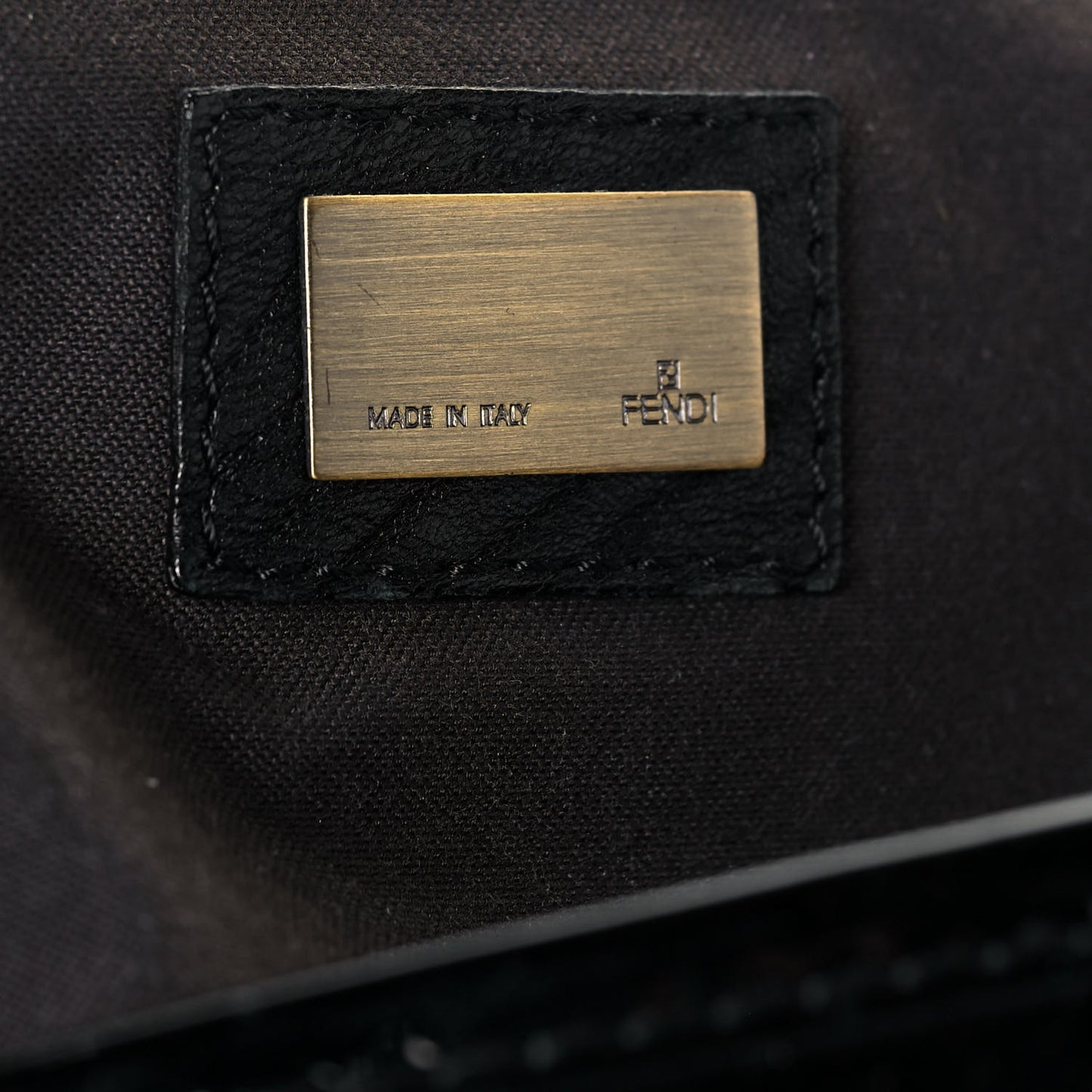 Nappa Patent Large B Bag Black