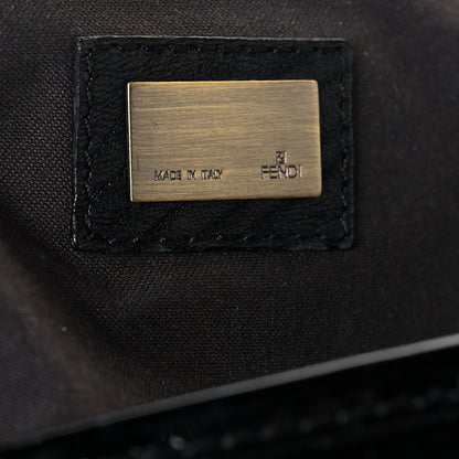Fendi Nappa Patent Large B Bag Black 11 of 28