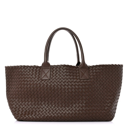 Bottega Veneta Nappa Intrecciato Medium Cabat Ebano 3 of 18
