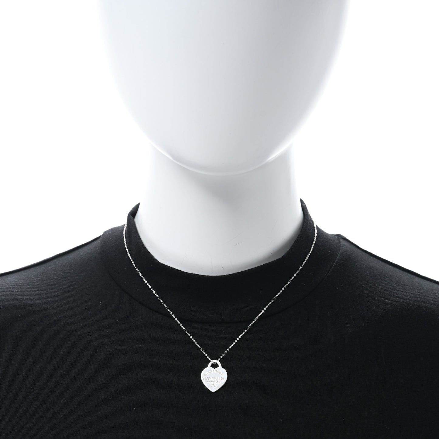 Sterling Silver Small Return to Tiffany Heart Pendant Necklace