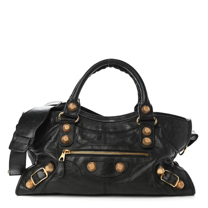 Balenciaga Agneau Giant 21 Gold Hardware Part Time Black 1 of 13