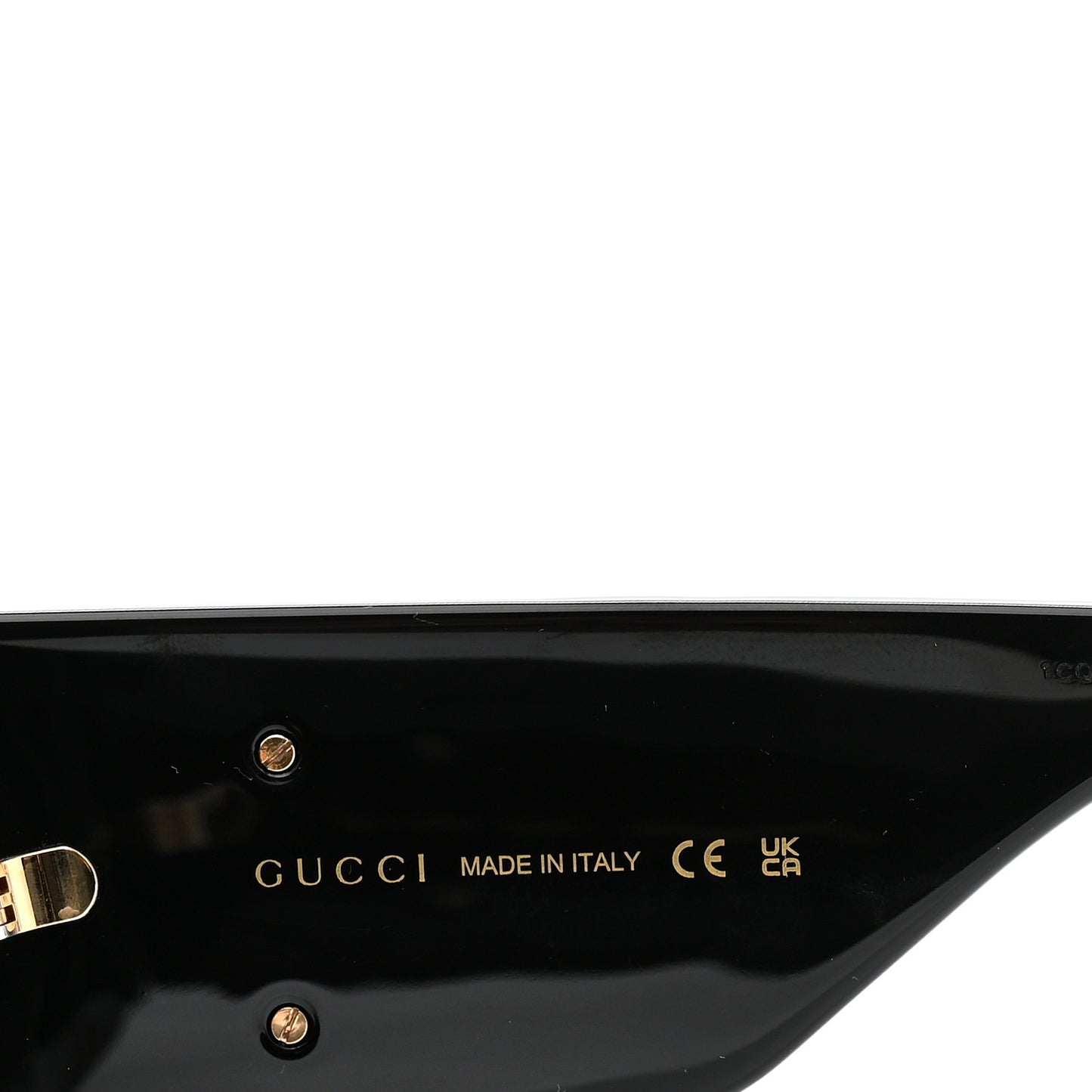 Acetate Frame GG Marmont Logo Sunglasses GG0810S Black