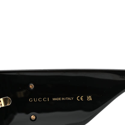 Gucci Acetate Frame GG Marmont Logo Sunglasses GG0810S Black 6 of 8