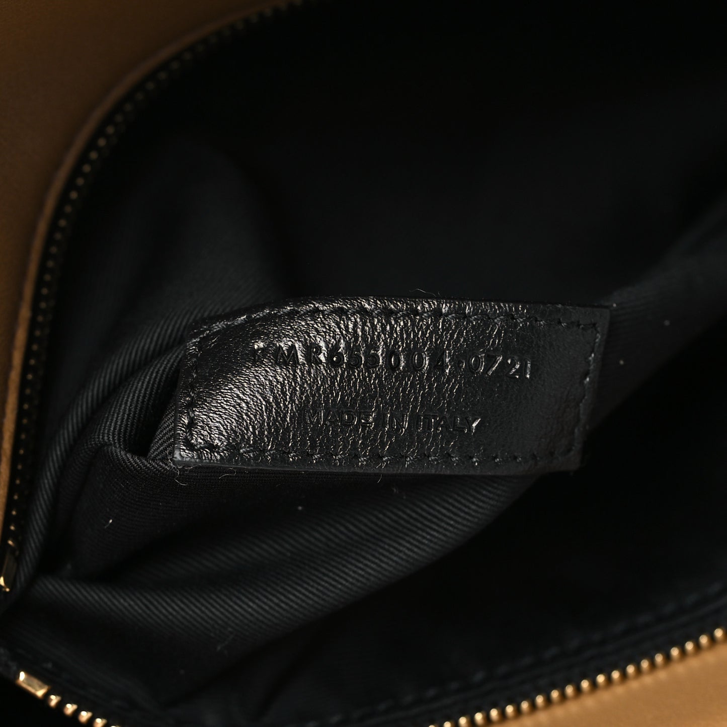 Shearling Lambskin Quilted Sade Puffer Envelope Clutch Natural Brown