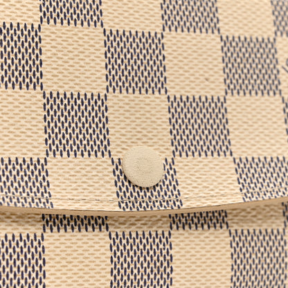 Louis Vuitton Damier Azur Emilie Wallet 6 of 6