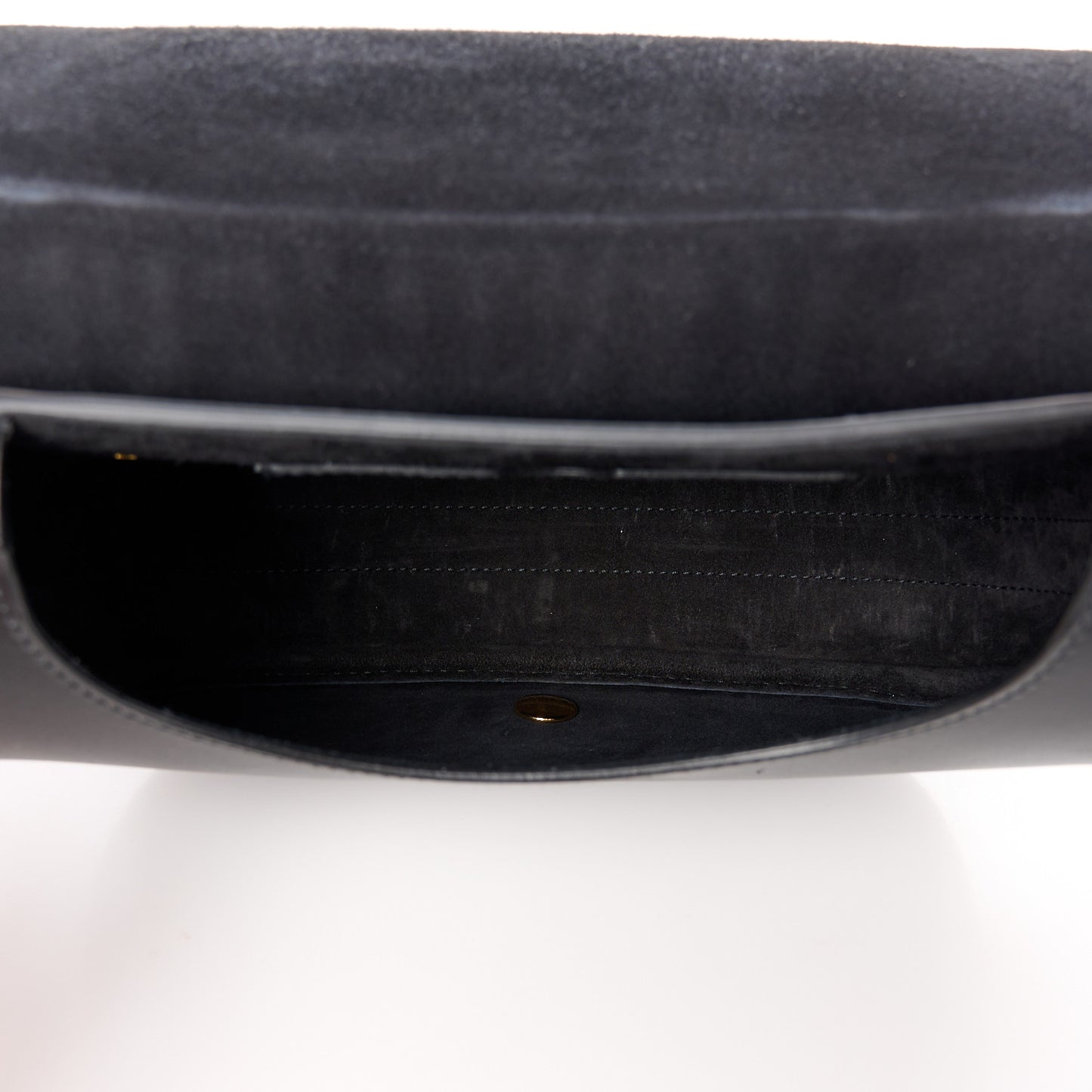 Box Calfskin Medium Bobby Flap Black