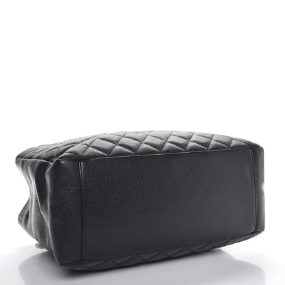 Chanel Caviar Quilted Grand Shopping Tote GST Black 4 of 7