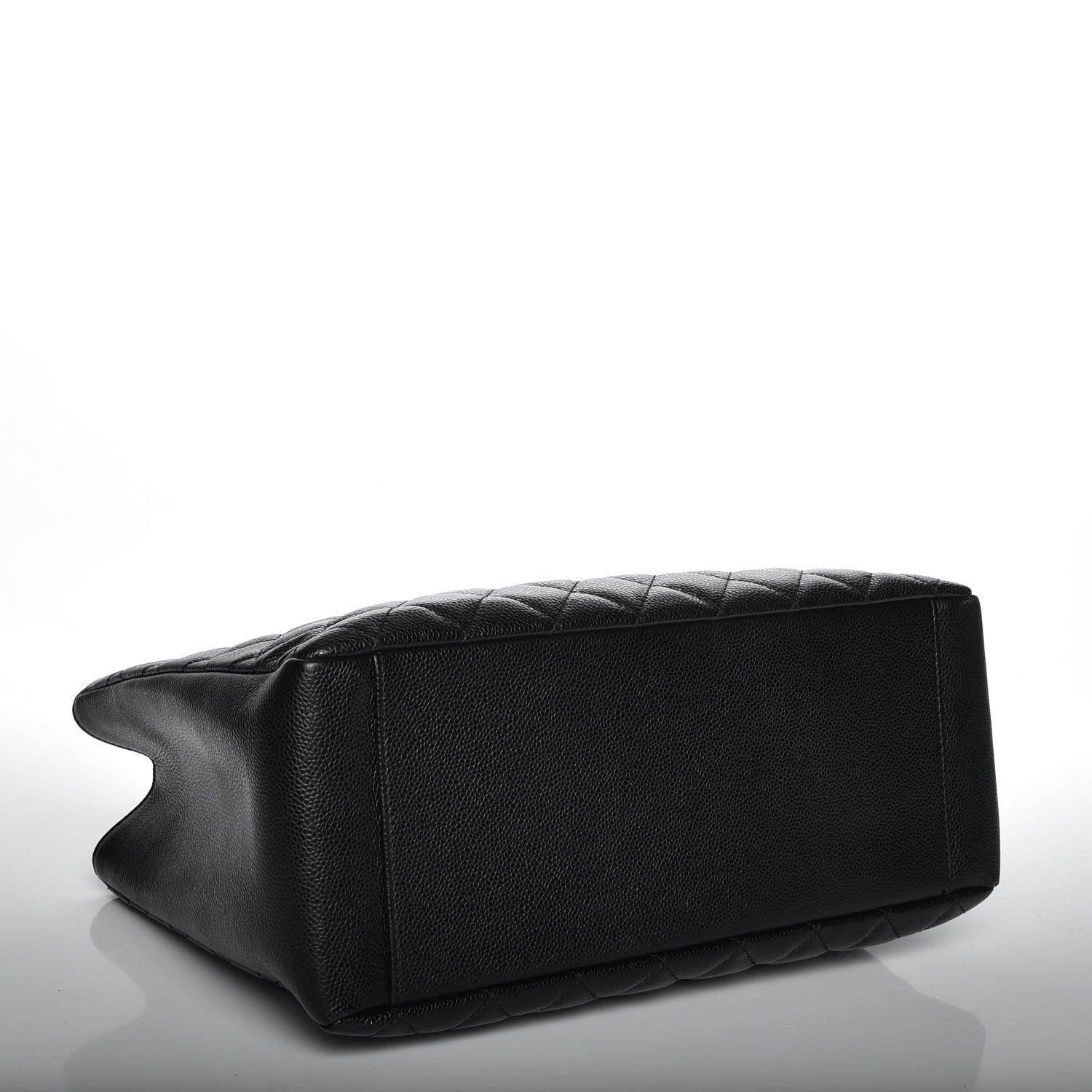 Chanel Caviar Quilted Grand Shopping Tote GST Black 4 of 7