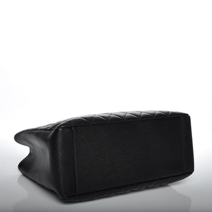 Chanel Caviar Quilted Grand Shopping Tote GST Black 4 of 7