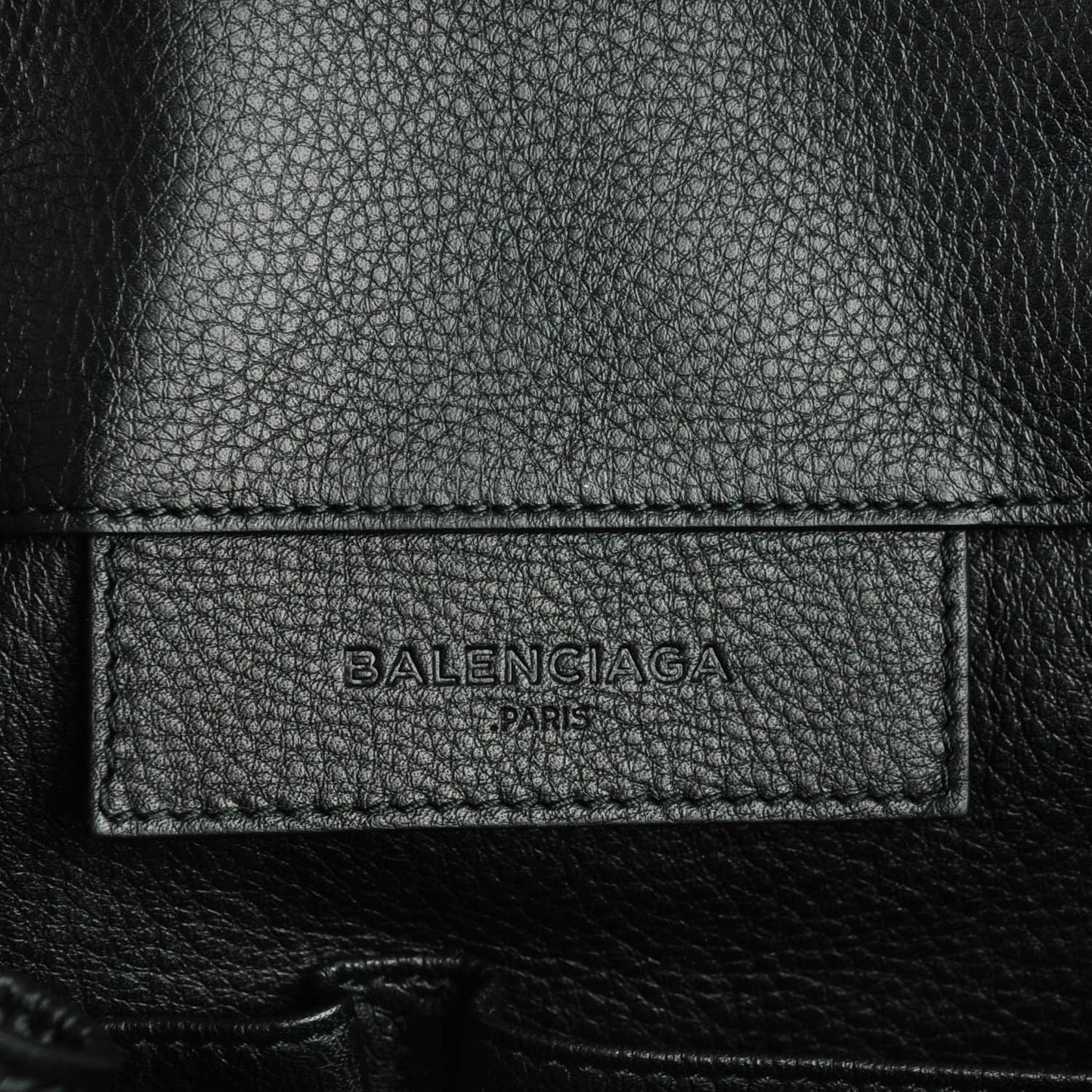 Calfskin Papier A5 Zip Around Tote Black