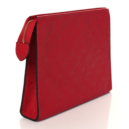 Louis Vuitton Empreinte Monogram Toiletry Pouch 26 Scarlet 3 of 9