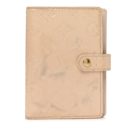 Louis Vuitton Vernis Small Ring Agenda Cover Marshmallow 1 of 6