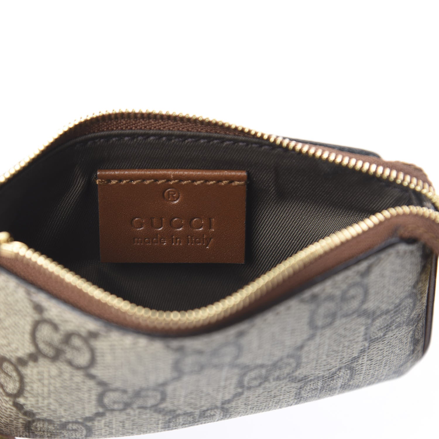 Gucci GG Supreme Monogram Key Case Brown 5 of 5
