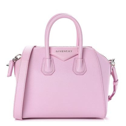 Givenchy Sugar Goatskin Mini Antigona Bright Pink 1 of 11