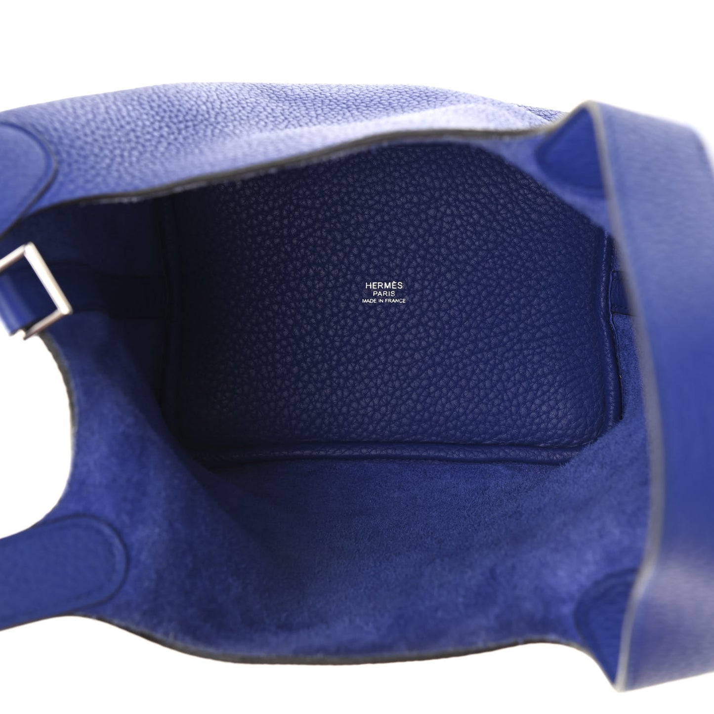 Taurillon Clemence Picotin Lock 18 PM Bleu Electrique
