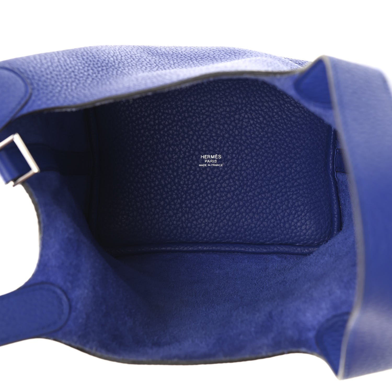 Hermes Taurillon Clemence Picotin Lock 18 PM Bleu Electrique 5 of 12
