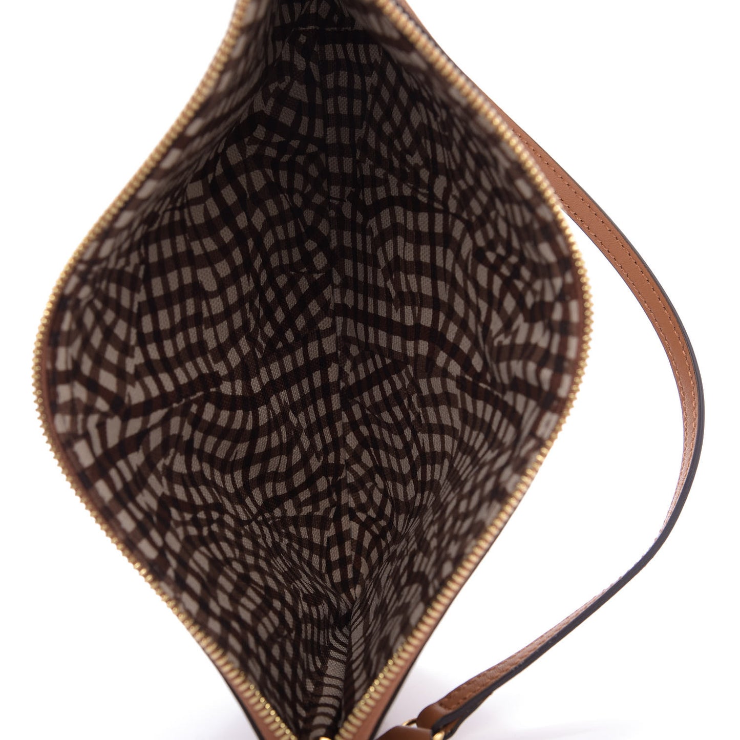 Visetos Anya Shopper Tote Pouch Cognac