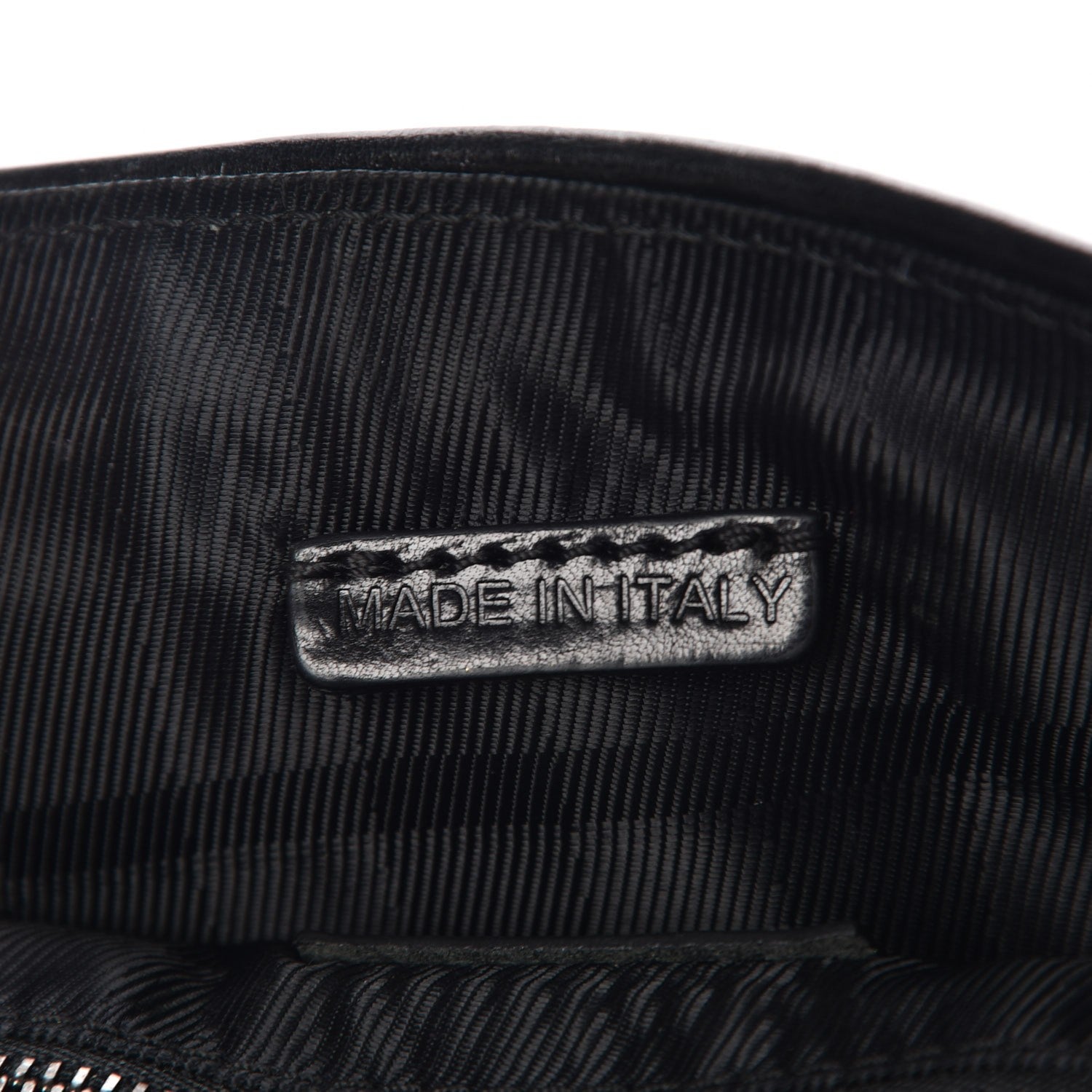 Burberry Prorsum Lambskin Studded Wristlet Clutch Black 7 of 8