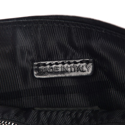 Burberry Prorsum Lambskin Studded Wristlet Clutch Black 7 of 8