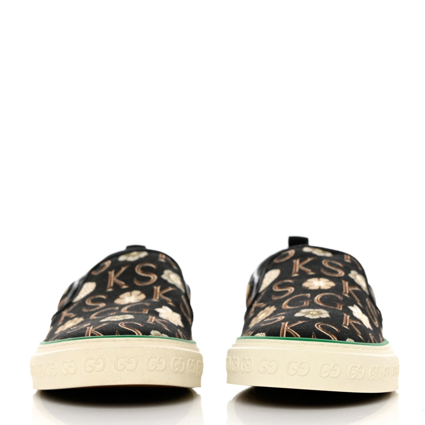 X KEN SCOTT Cotton Web Floral Mens 1977 Slip-On Sneakers 7 Multicolor