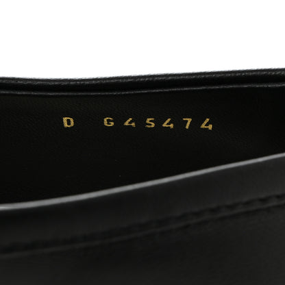 Chanel Lambskin Quilted CC Turnlock Loafers 37 Black 7 of 8