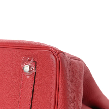 Hermes Togo Birkin 35 Rouge Casaque 11 of 12