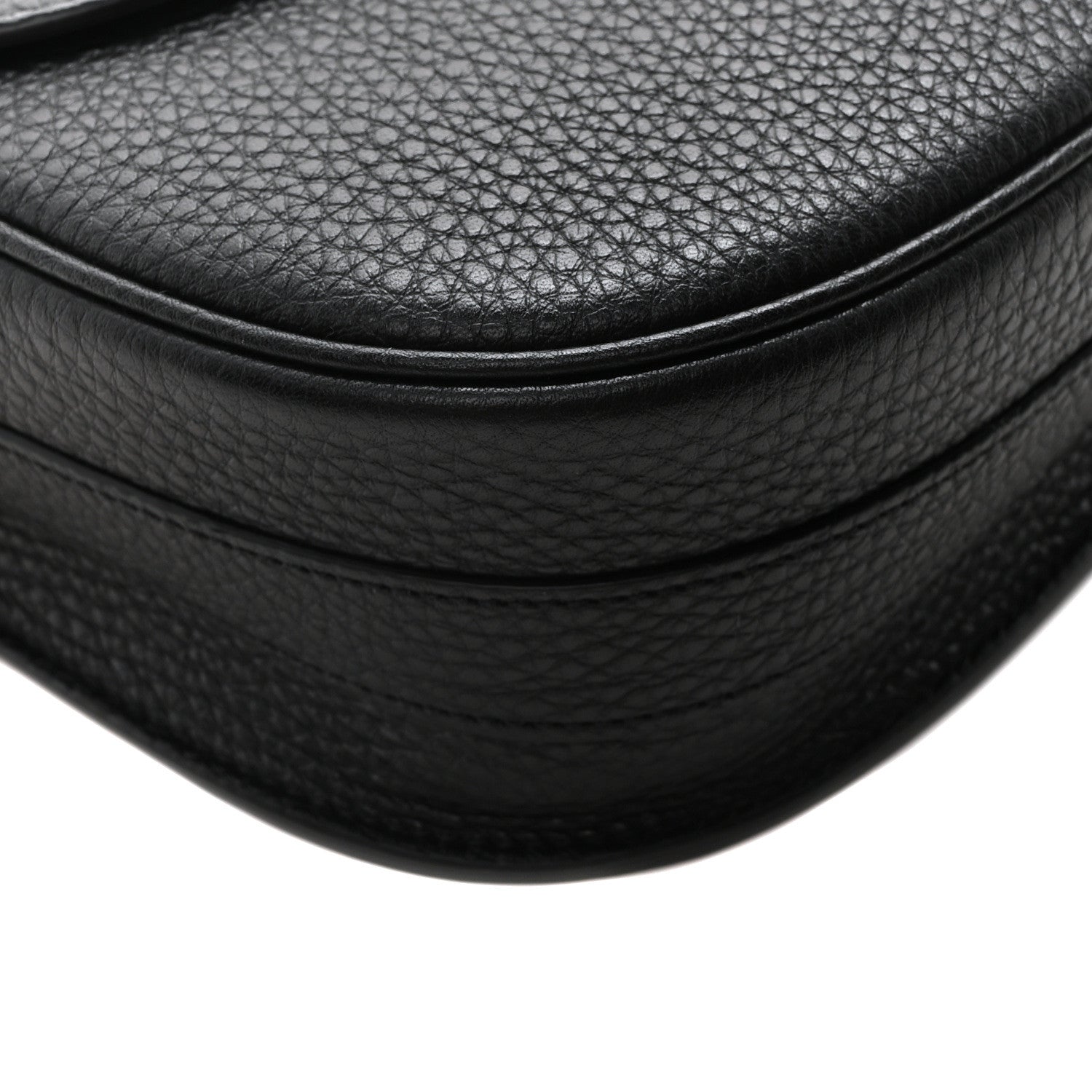 Christian Dior Grained Calfskin Medium Bobby Flap Black 8 of 9