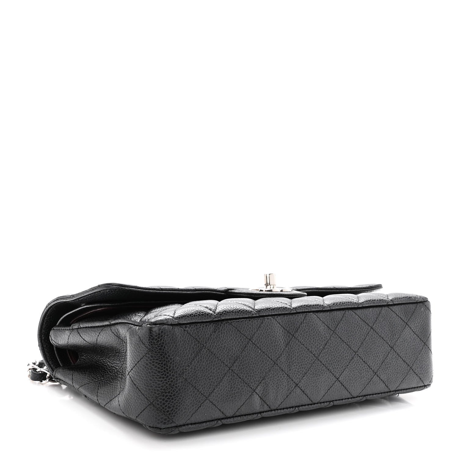 Chanel Caviar Quilted Medium Double Flap Black 4 of 10