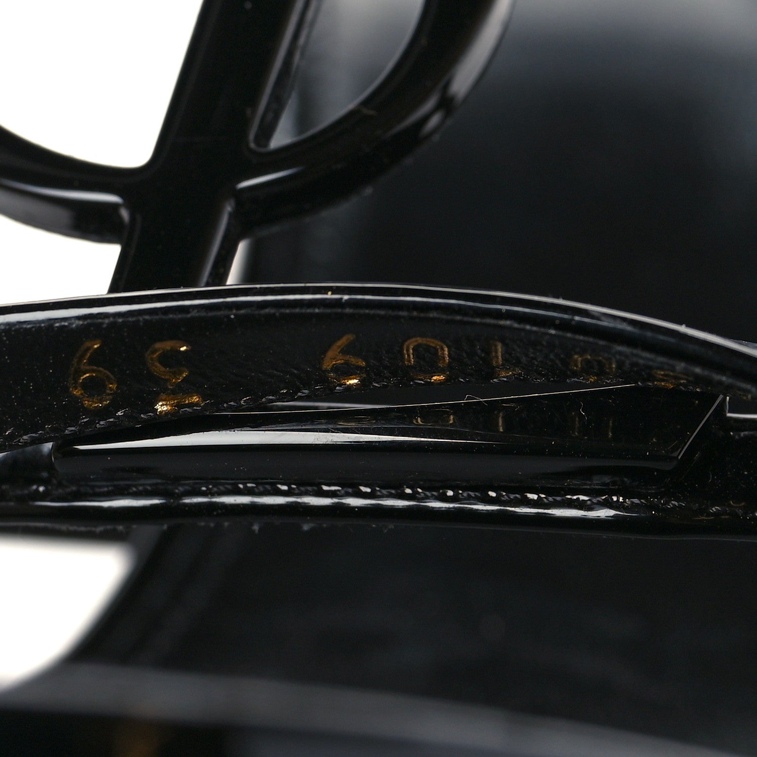 Saint Laurent Patent Cassandra 100 Ankle Strap Sandals 39 Black 9 of 10
