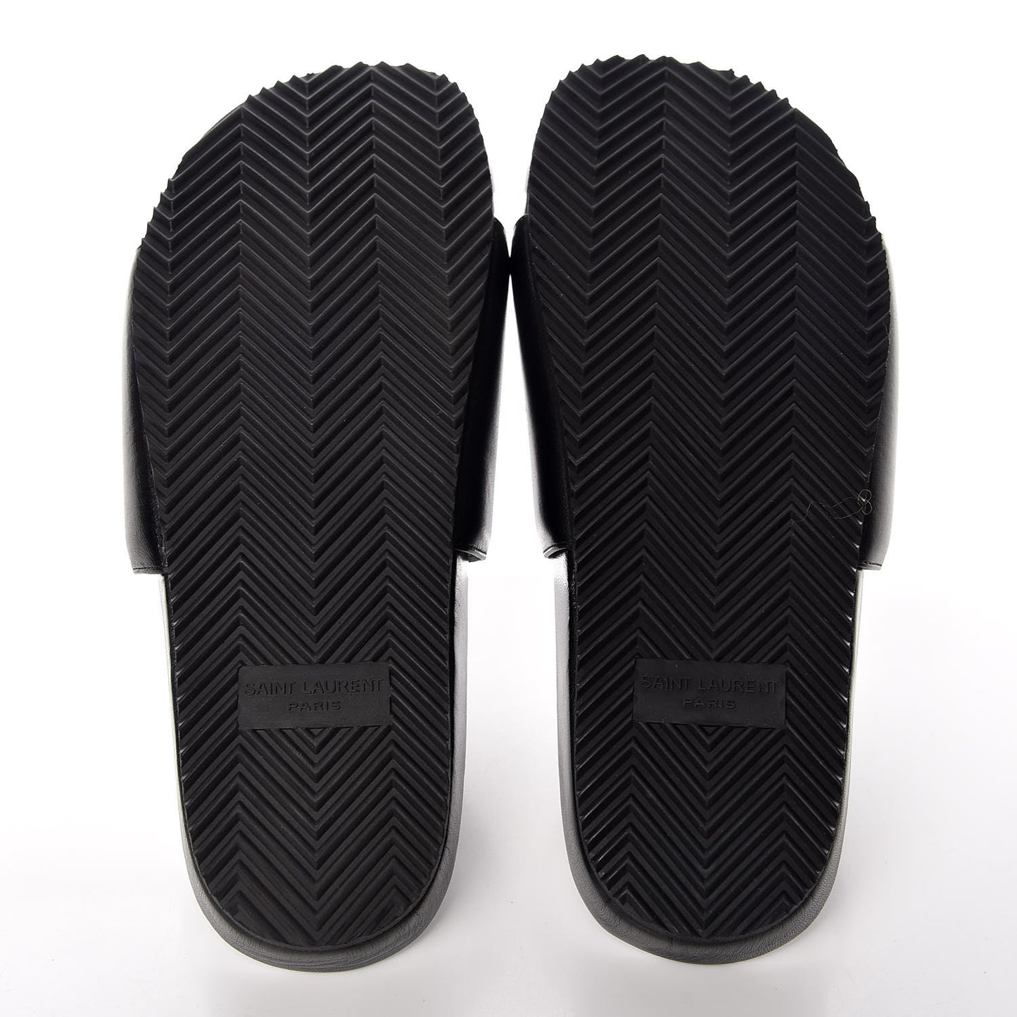 Lambskin Joan Slide Sandals 35.5 Black