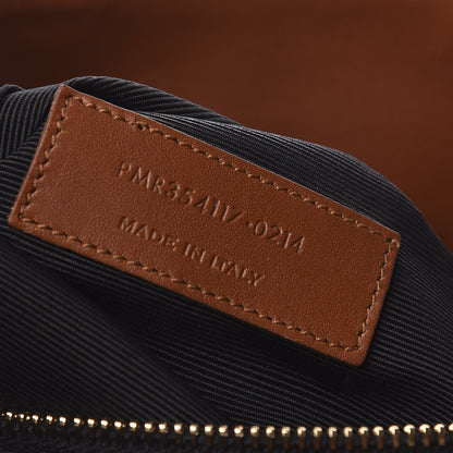Saint Laurent Smooth Calfskin Matelasse Chevron Large Monogram Shopping Bag Brown 7 of 10