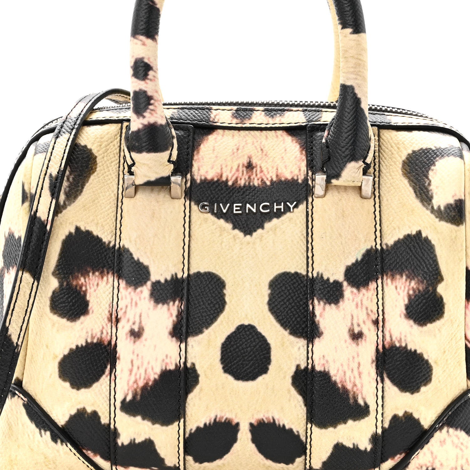 Givenchy Grained Calfskin Jaguar Print Micro Lucrezia Multicolor 7 of 10