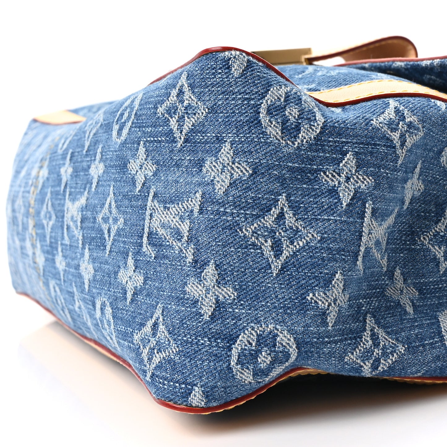 Denim Monogram Dauphine Soft GM Blue