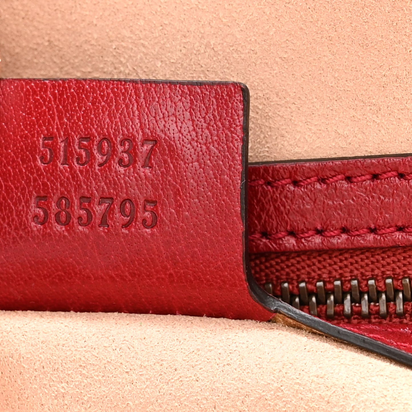 Calfskin Large Re(Belle) Top Handle Bag Red