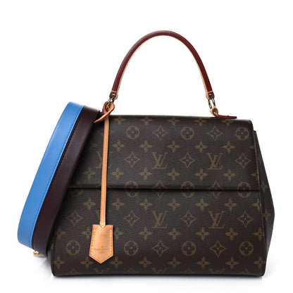 Louis Vuitton Monogram Cluny MM Blue Glacial 1 of 9