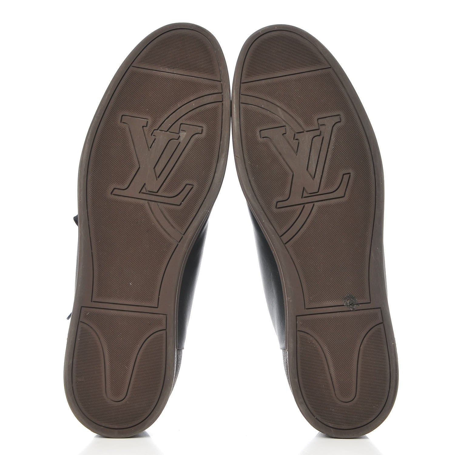 Louis Vuitton Calfskin Monogram Line Up Sneaker 13 Black 7 of 10