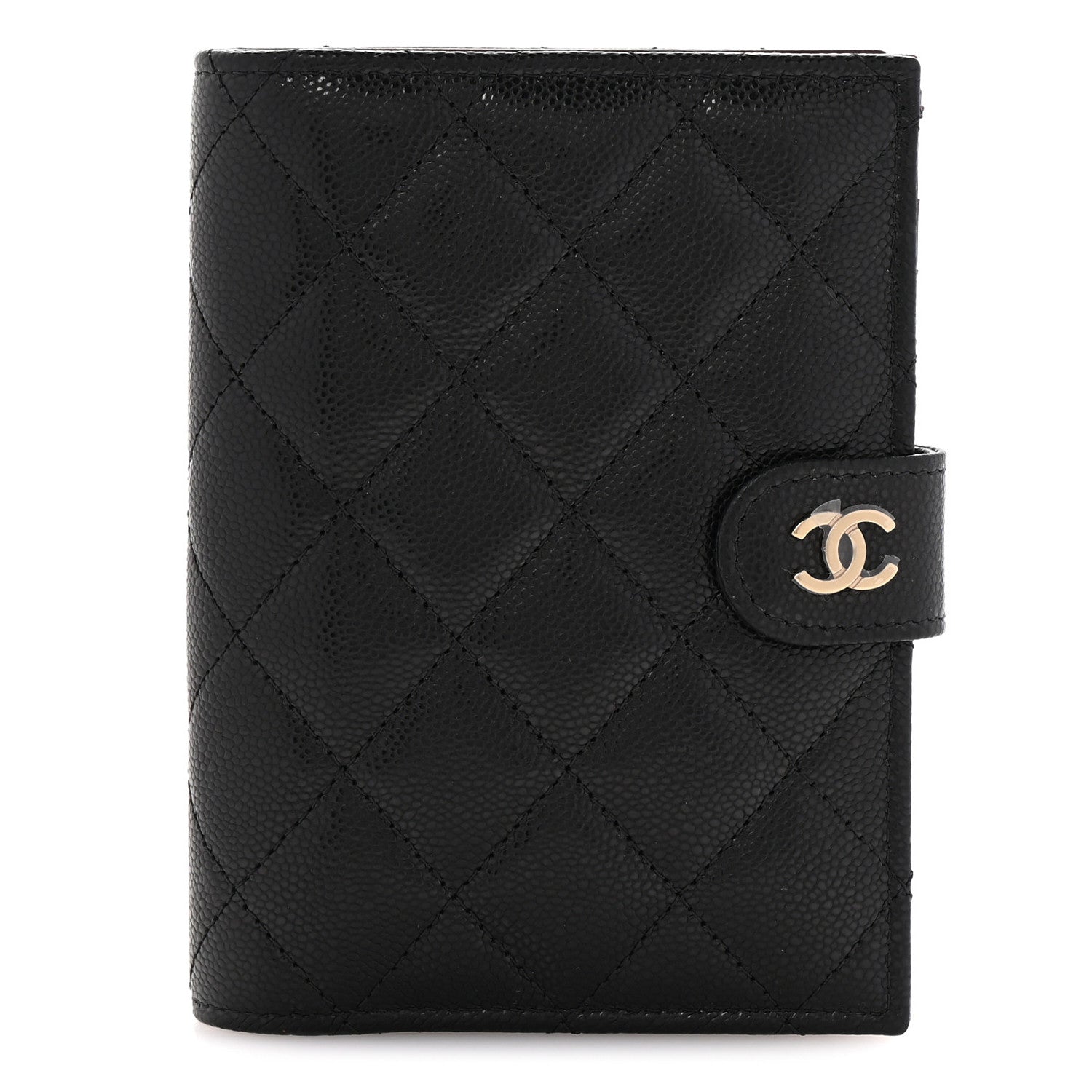 Chanel Caviar Quilted Passport Holder Black 1 of 8