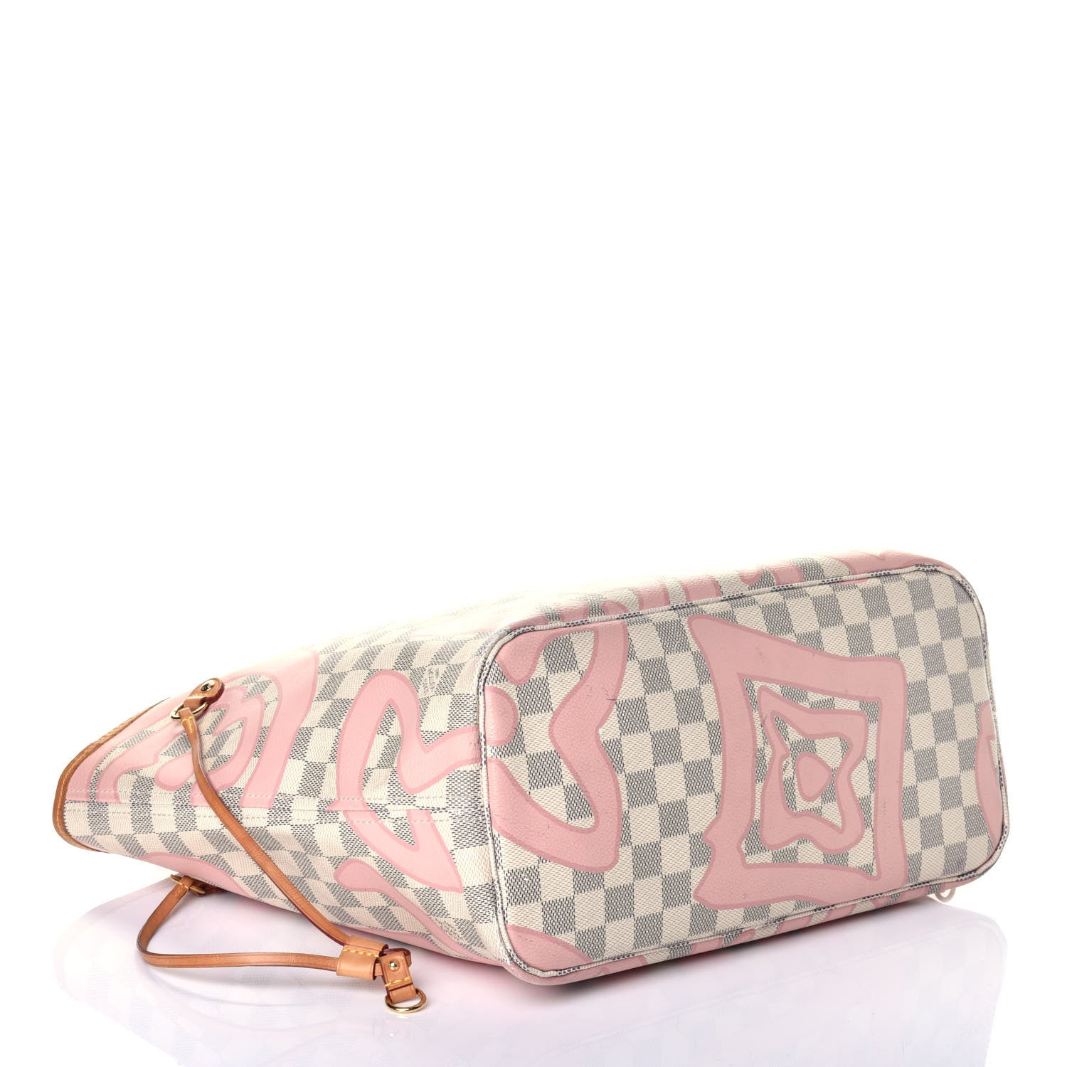 Louis Vuitton Damier Azur Tahitienne Neverfull MM 4 of 9