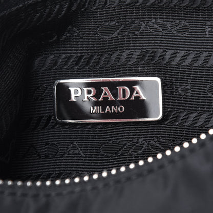 Prada Nylon Re-Edition 2005 Shoulder Bag Black 8 of 14