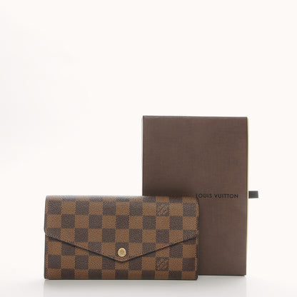 Louis Vuitton Damier Ebene Sarah Wallet NM 7 of 7