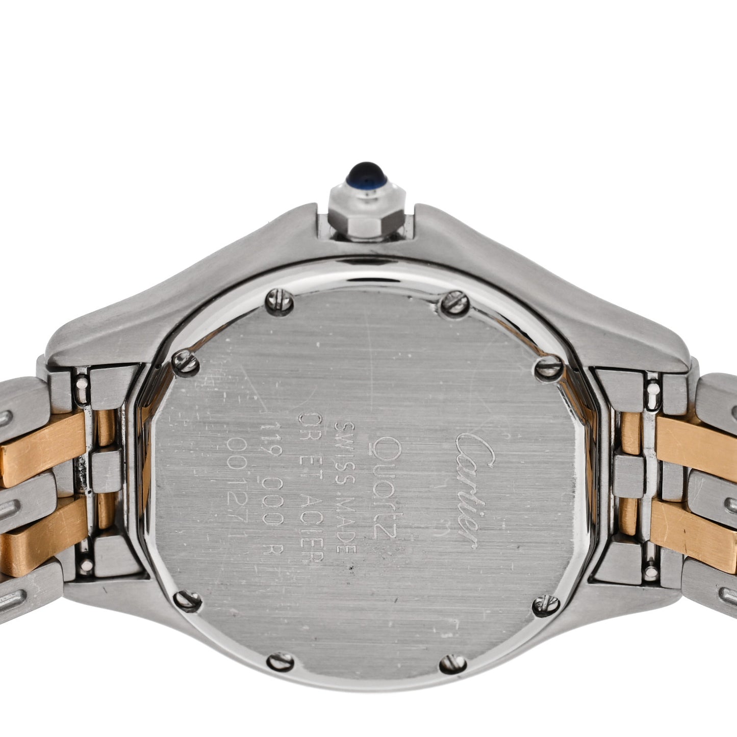 18K Yellow Gold Diamond 26mm Cougar Quartz Watch