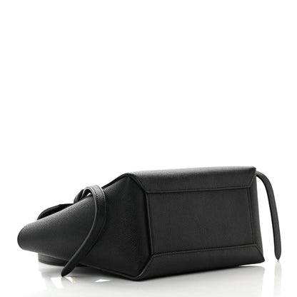 Celine Grained Calfskin Nano Belt Bag Black 4 of 15