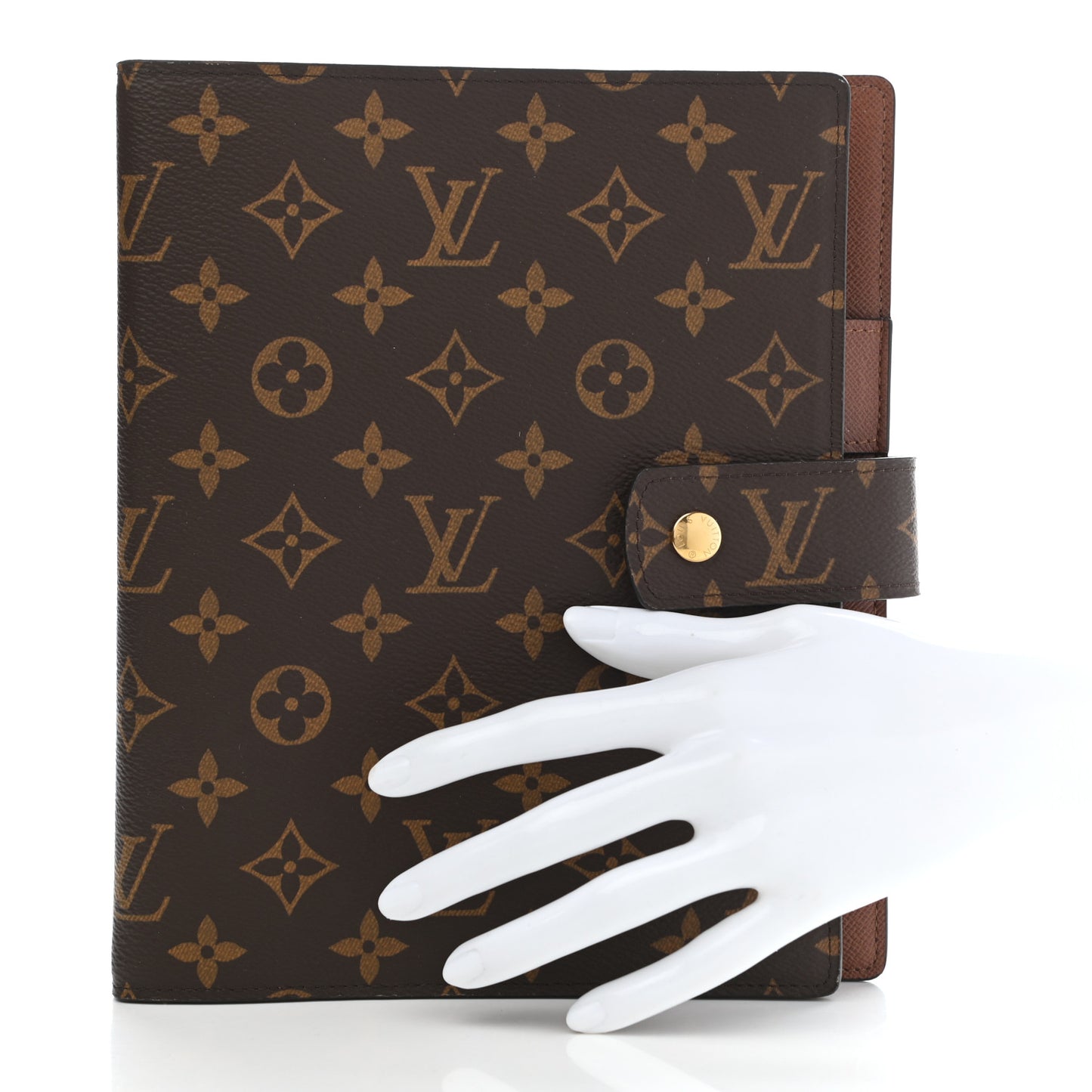 Monogram Large Ring Agenda Cover