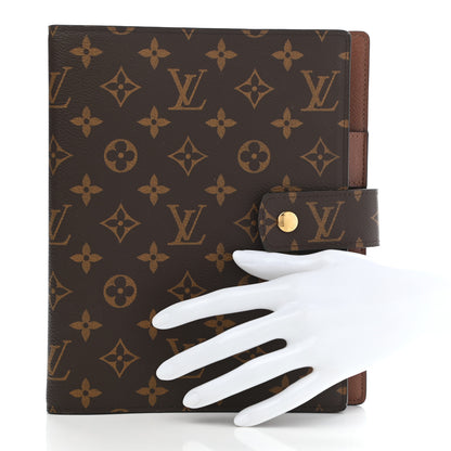 Louis Vuitton Monogram Large Ring Agenda Cover 2 of 8