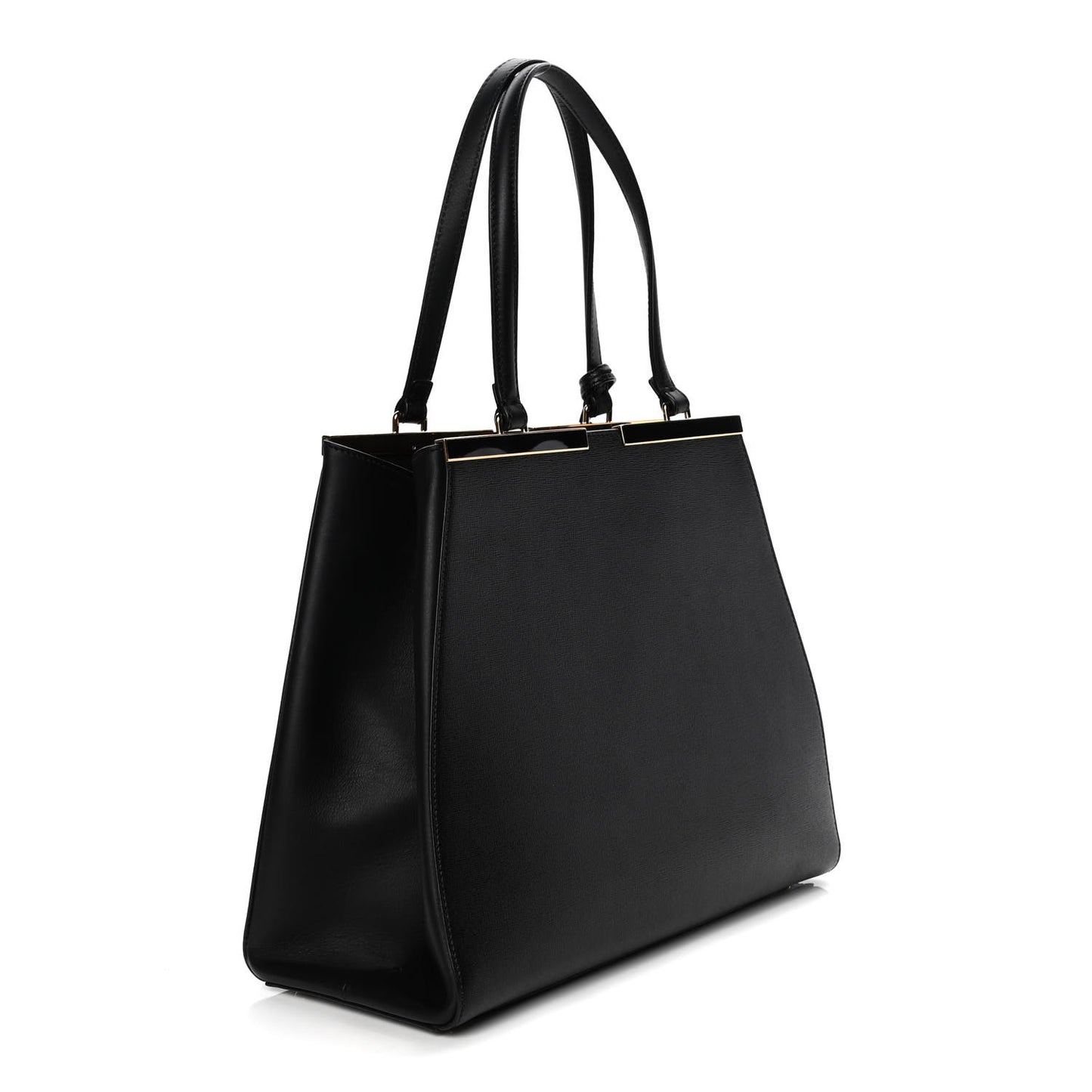 Vitello Elite Large 3Jours Tote Black