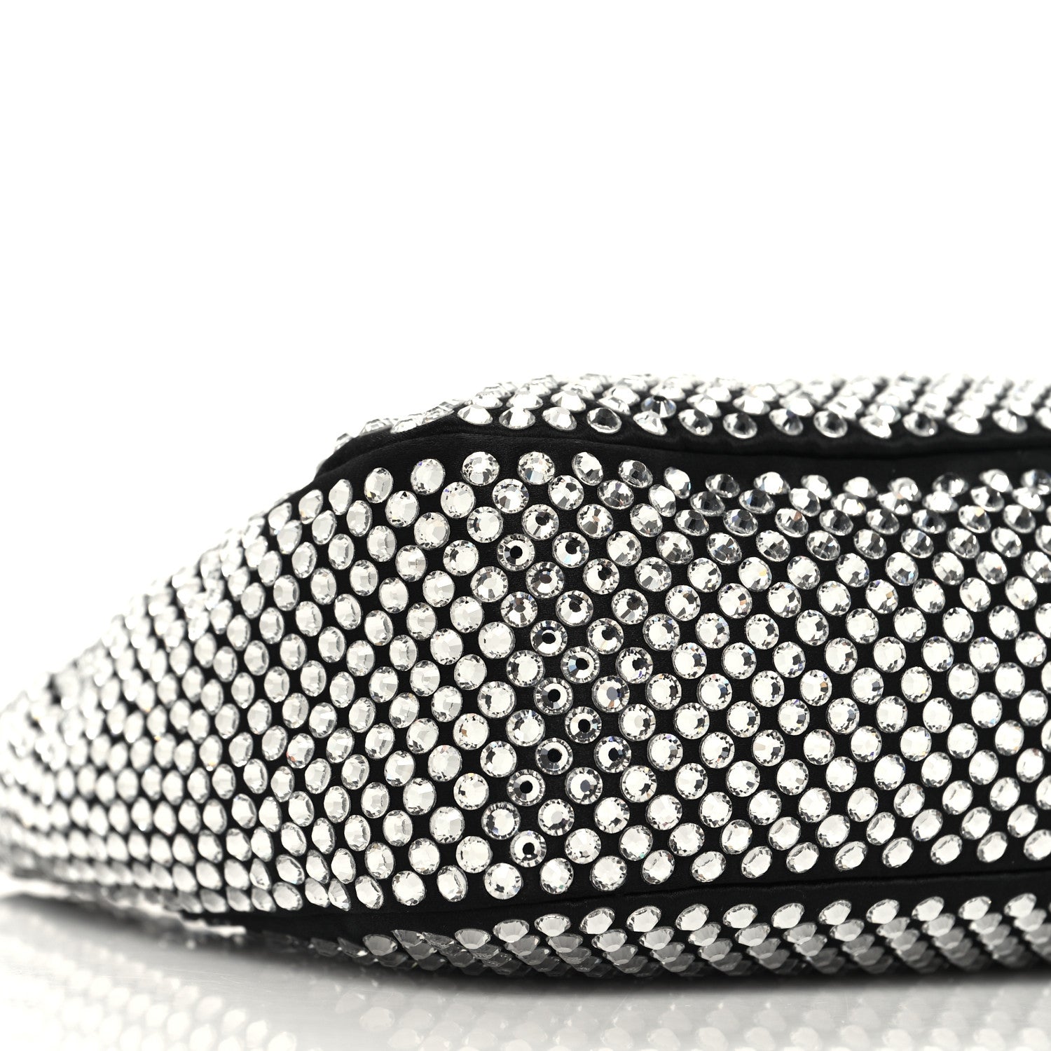 Prada Satin Crystal Re-Edition 2005 Shoulder Bag Cristal 10 of 12