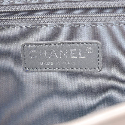 Chanel Washed Lambskin Quilted Medium Chain Around Flap Beige 6 of 17