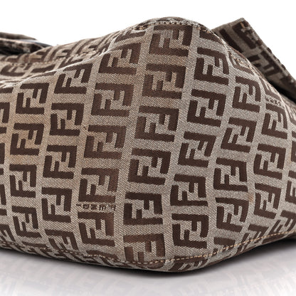 Fendi Zucchino Mama Baguette Brown 7 of 7